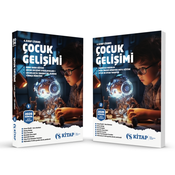 Çocuk Gelişimi 4. Sınıf Güz 1. Kitap ve 2. Kitap