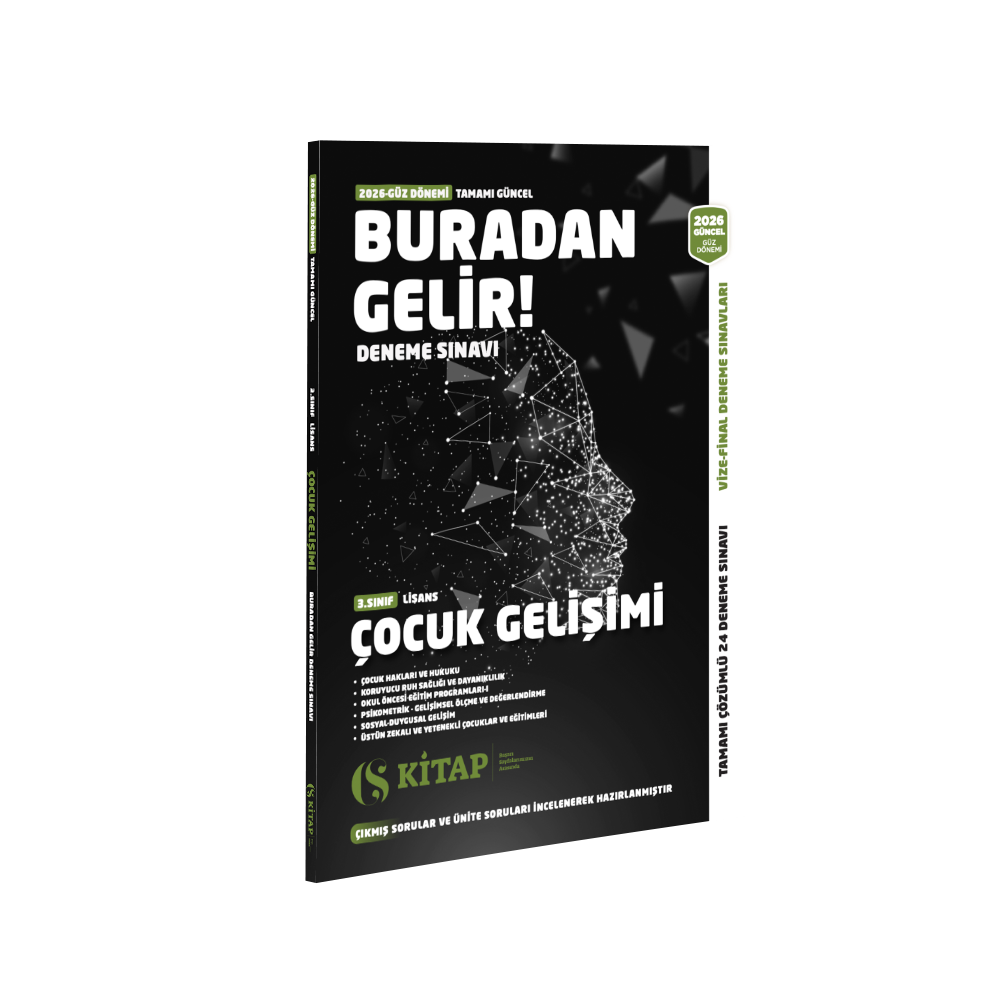 3. Sınıf Çocuk Gelişimi Güz Deneme