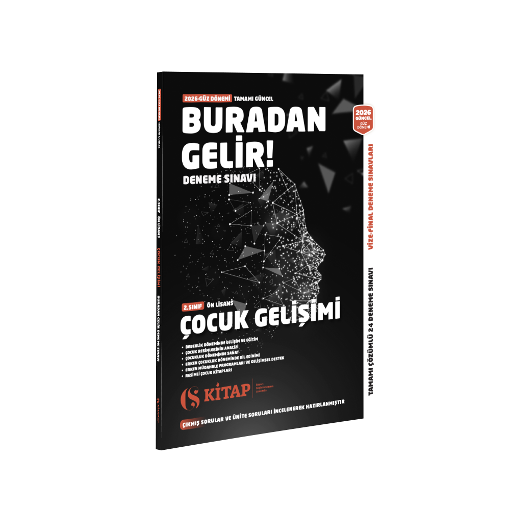 2. Sınıf Ön Lisans Çocuk Gelişimi Güz Deneme