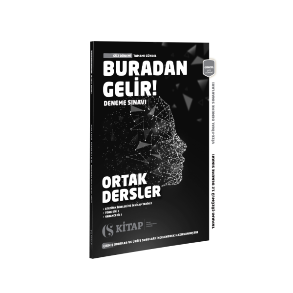 Ortak Dersler 2026 Güz Deneme Kitabı