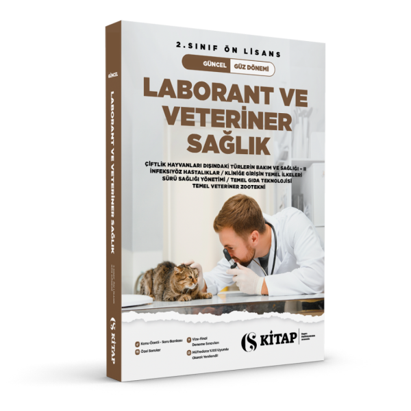 Laborant ve Veteriner Sağlık 2. Sınıf 2026 Güz Çalışma Kitabı