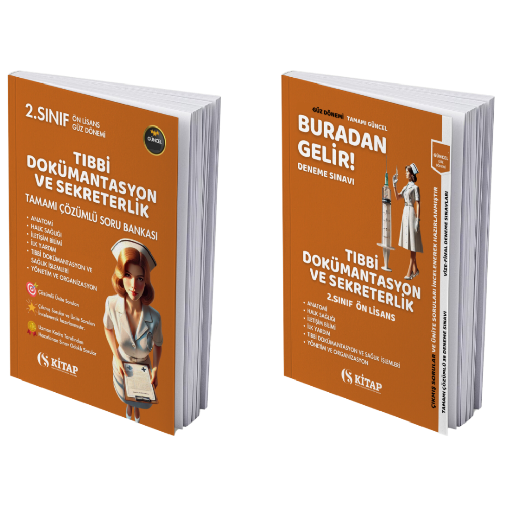 Tıbbi Dokümantasyon ve Sekreterlik 2. Sınıf 2026 ÖZEL SET