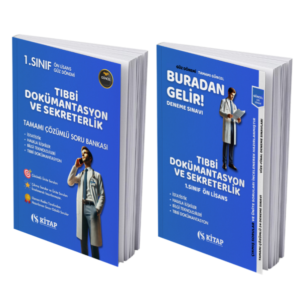 Tıbbi Dokümantasyon ve Sekreterlik 1. Sınıf 2026 ÖZEL SET