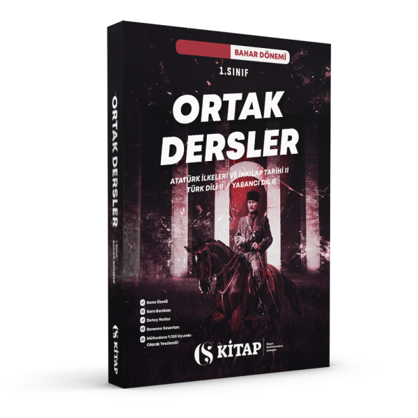 Ortak Dersler Bahar Çalışma Kitabı