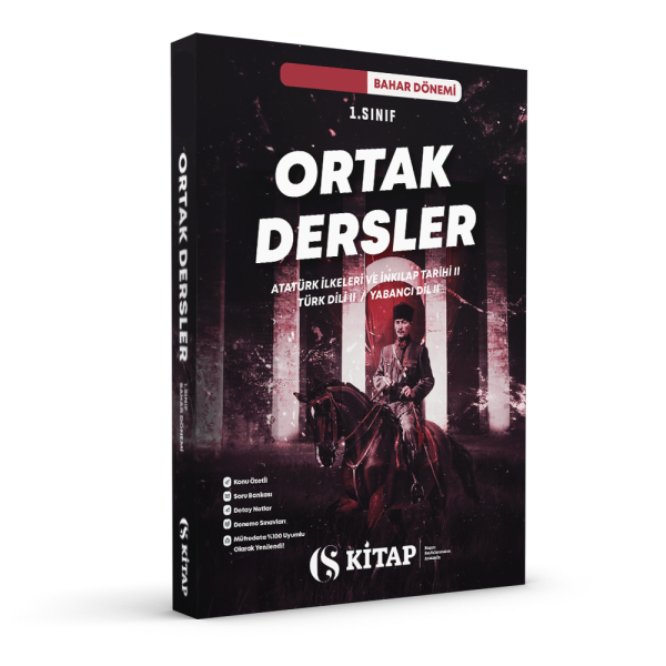 Ortak Dersler 2025 Bahar Çalışma Kitabı