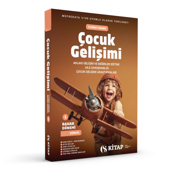 Çocuk Gelişimi 3. Sınıf Bahar 1. Kitap