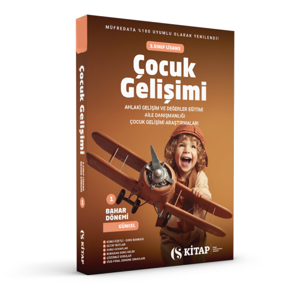 Çocuk Gelişimi 3. Sınıf Bahar 1. Kitap