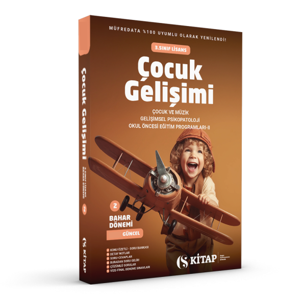 Çocuk Gelişimi 3. Sınıf Bahar 2. Kitap