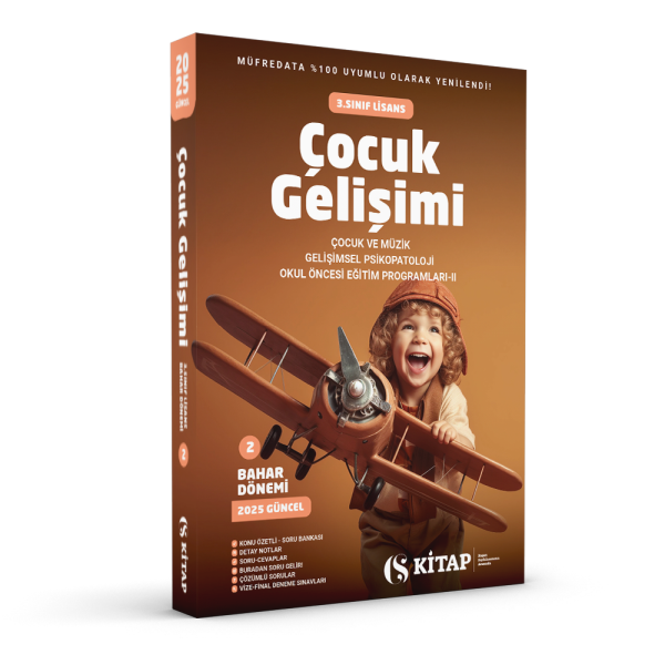 Çocuk Gelişimi 3. Sınıf Bahar 2. Kitap