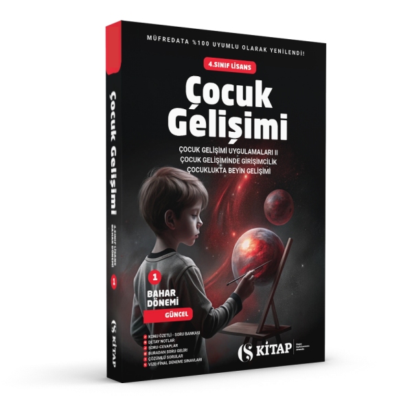 Çocuk Gelişimi 4. Sınıf Bahar 1. Kitap
