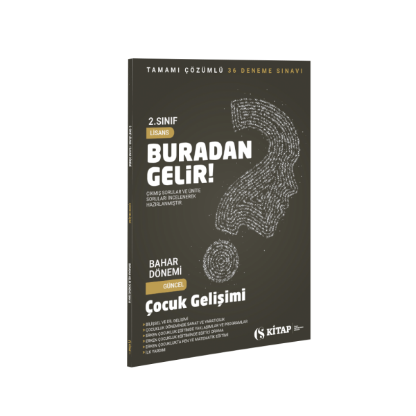 2. Sınıf Çocuk Gelişimi Bahar Deneme