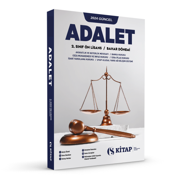 Adalet 2. Sınıf 2025 Bahar Konu Özetli Soru Bankası