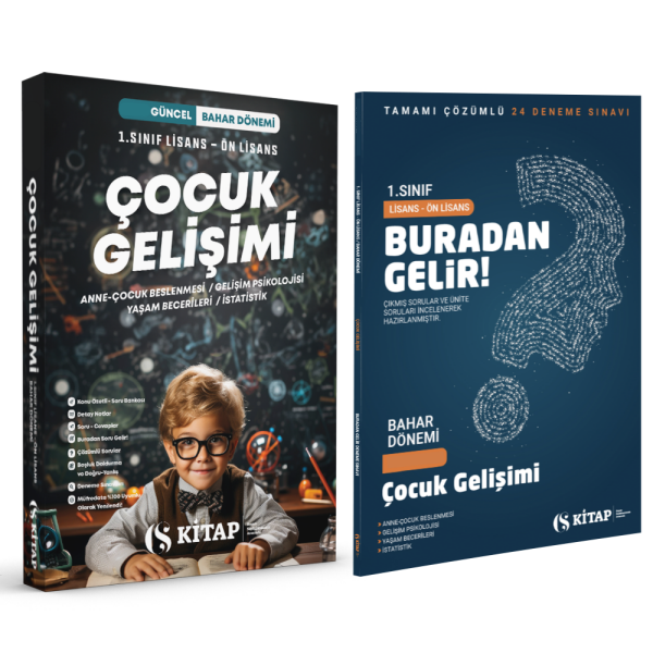 Çocuk Gelişimi 1. Sınıf Bahar ÖZEL SET