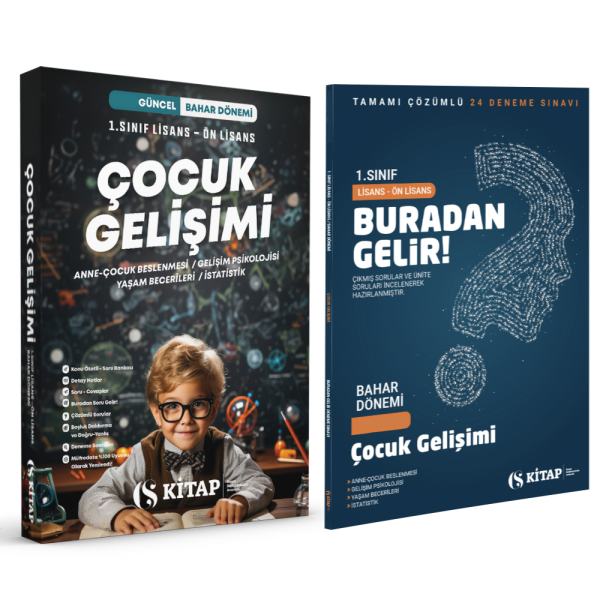 Çocuk Gelişimi 1. Sınıf Bahar ÖZEL SET
