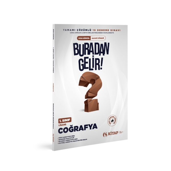 Coğrafya 1. Sınıf 2025 Bahar Deneme Kitabı