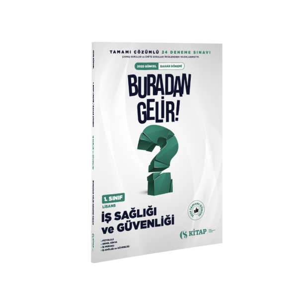 İ.S.G. Lisans 1. Sınıf 2025 Bahar Deneme Kitabı