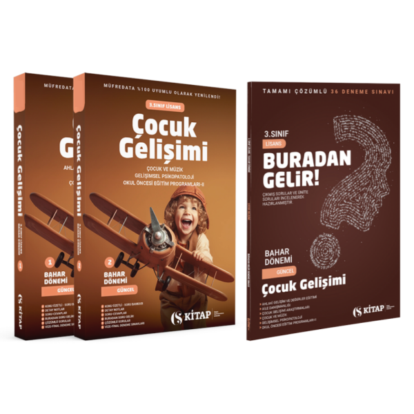 Çocuk Gelişimi 3. Sınıf Bahar ÖZEL SET
