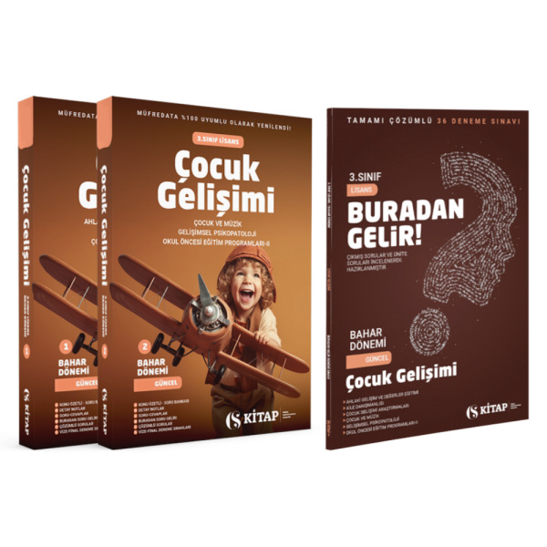 Çocuk Gelişimi 3. Sınıf Bahar ÖZEL SET