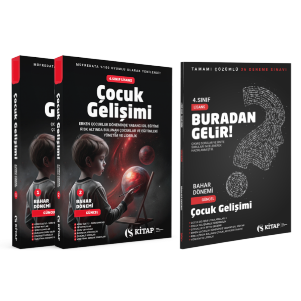 Çocuk Gelişimi 4. Sınıf Bahar ÖZEL SET