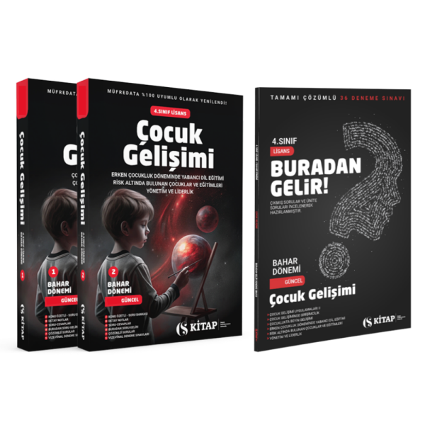Çocuk Gelişimi 4. Sınıf Bahar ÖZEL SET