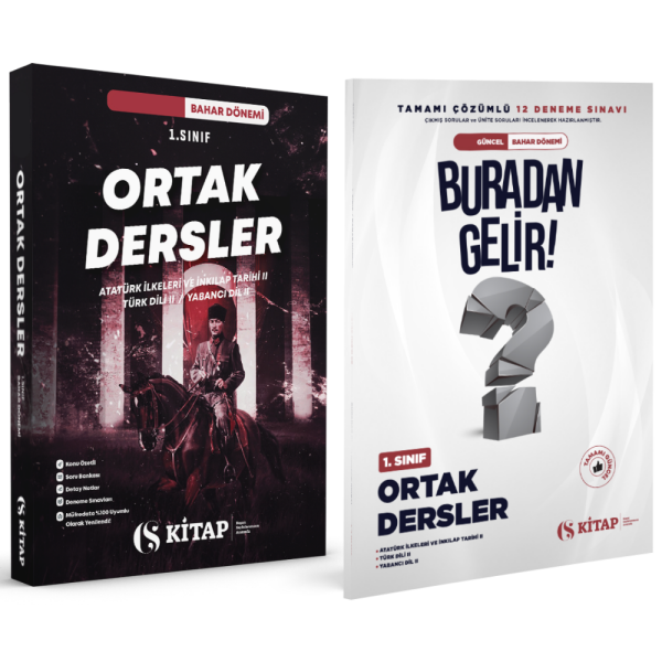 Ortak Dersler Bahar Özel Set