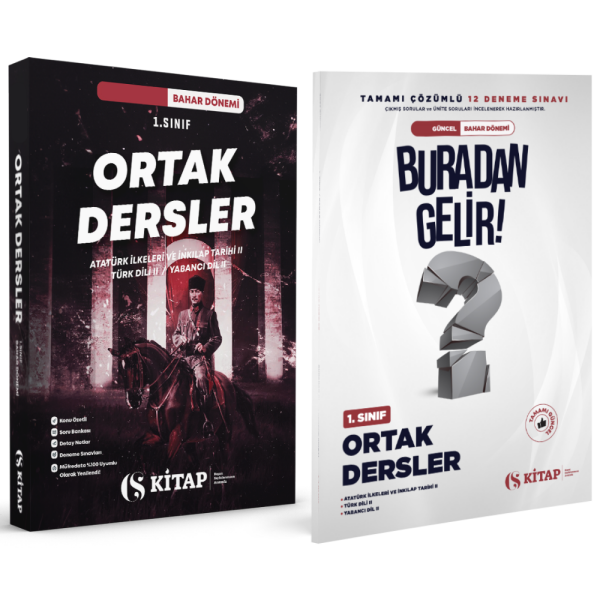 Ortak Dersler Bahar Özel Set