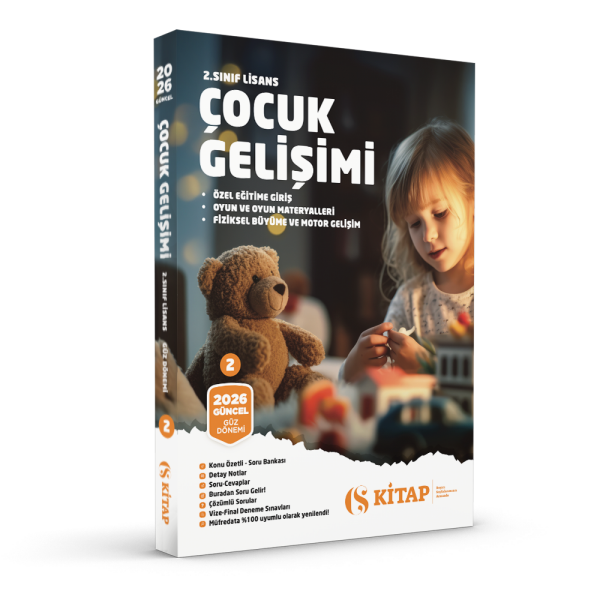 Çocuk Gelişimi 2. Sınıf Güz 2. Kitap
