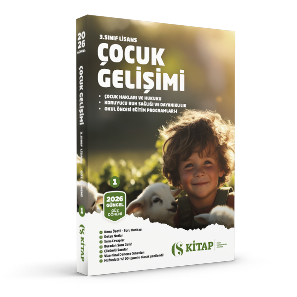 Çocuk Gelişimi 3. Sınıf Güz 1. Kitap