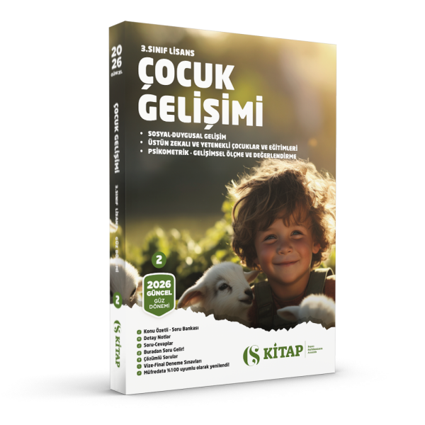 Çocuk Gelişimi 3. Sınıf Güz 2. Kitap