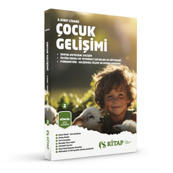 Çocuk Gelişimi 3. Sınıf Güz 2. Kitap