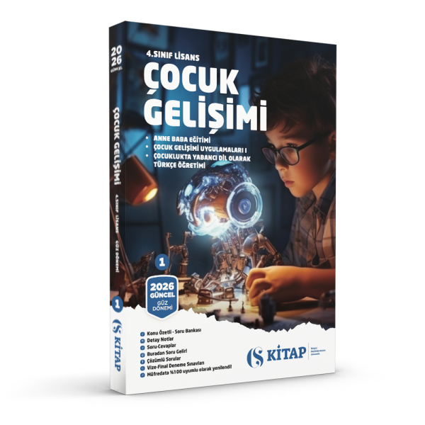 Çocuk Gelişimi 4. Sınıf Güz 1. Kitap