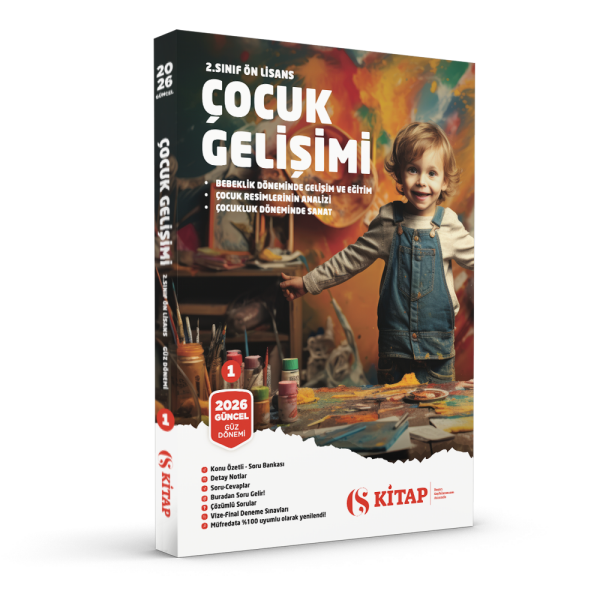 Çocuk Gelişimi Ön Lisans 2. Sınıf Güz 1.Kitap