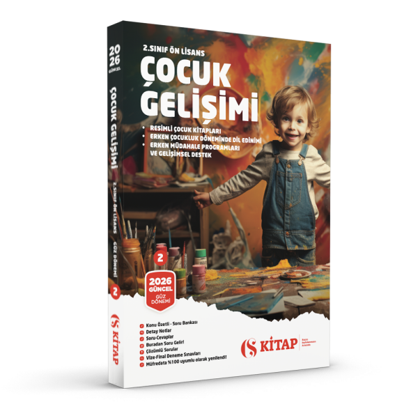 Çocuk Gelişimi Ön Lisans 2. Sınıf Güz 2.Kitap
