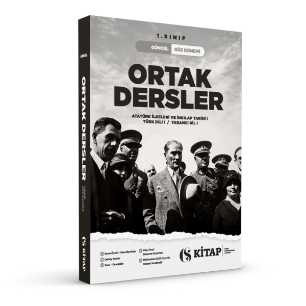 Ortak Dersler Güz Çalışma Kitabı