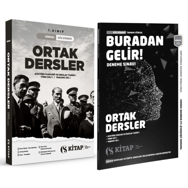 Ortak Dersler Güz ÖZEL SET