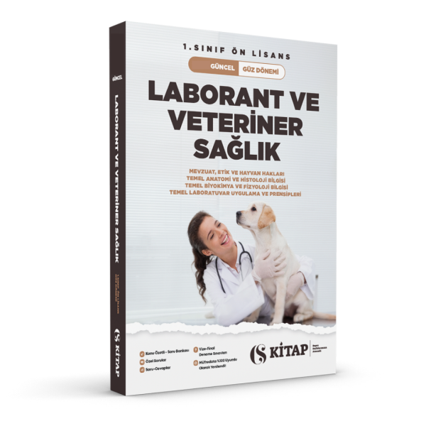 Laborant ve Veteriner Sağlık 1. Sınıf 2026 Güz Çalışma Kitabı