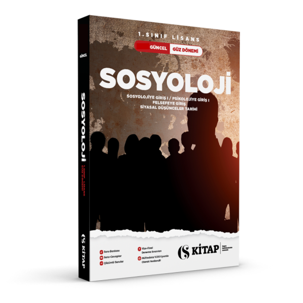 Sosyoloji 1. Sınıf 2026 Güz Soru Bankası Kitabı