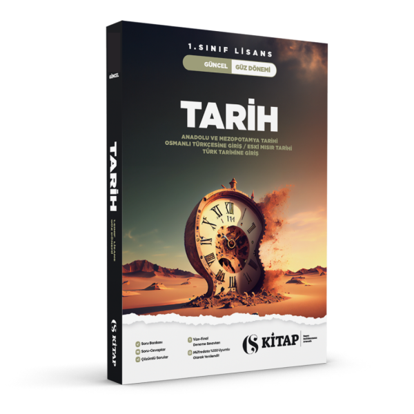 Tarih 1. Sınıf Güz Soru Bankası Kitabı