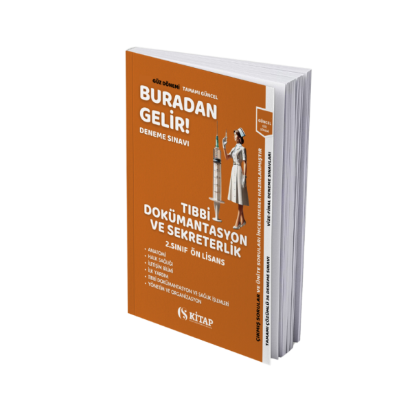 Tıbbi Dokümantasyon ve Sekreterlik 2. Sınıf 2026 Güz Deneme Kitabı