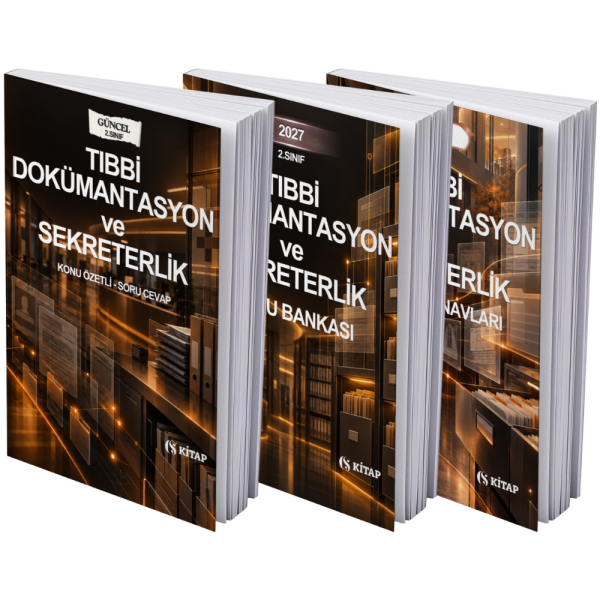 Tıbbi Dokümantasyon ve Sekreterlik 2. Sınıf Güz ÖZEL SET