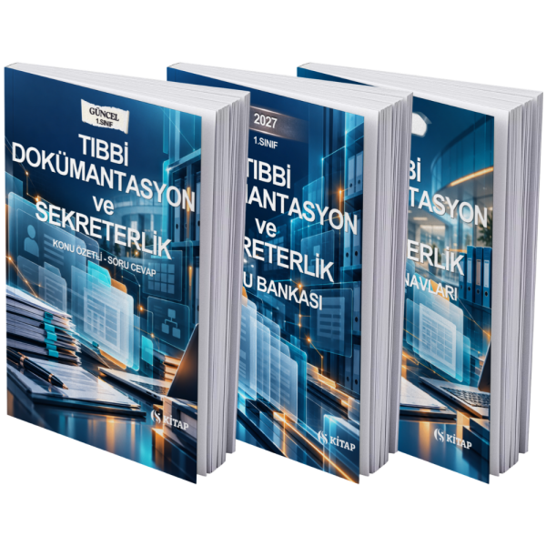 Tıbbi Dokümantasyon ve Sekreterlik 1. Sınıf Güz ÖZEL SET