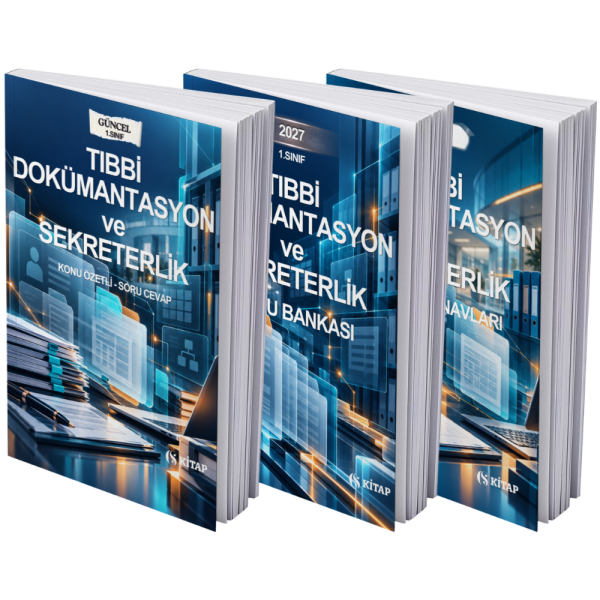 Tıbbi Dokümantasyon ve Sekreterlik 1. Sınıf Güz ÖZEL SET