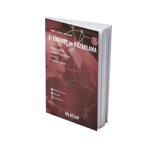 E-Ticaret ve Pazarlama 1.Sınıf Bahar Konu Özetli Soru Cevap Kitabı