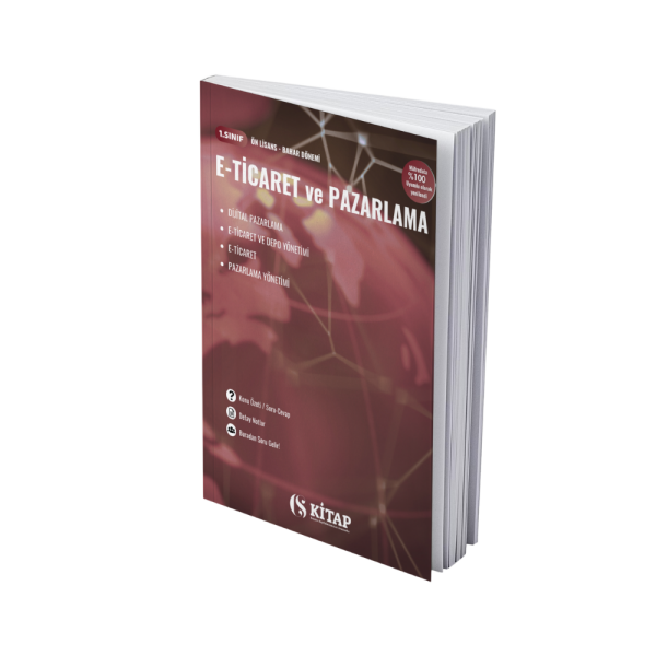 E-Ticaret ve Pazarlama 1.Sınıf Bahar Konu Özetli Soru Cevap Kitabı