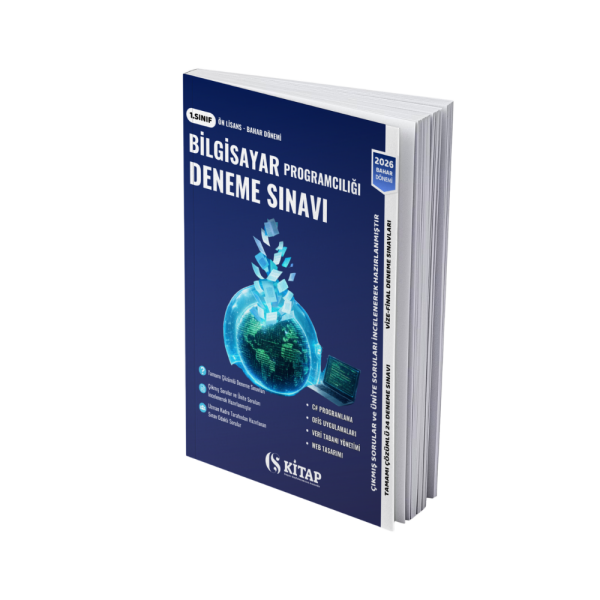Bilgisayar Programcılığı 1.Sınıf Bahar Deneme Kitabı