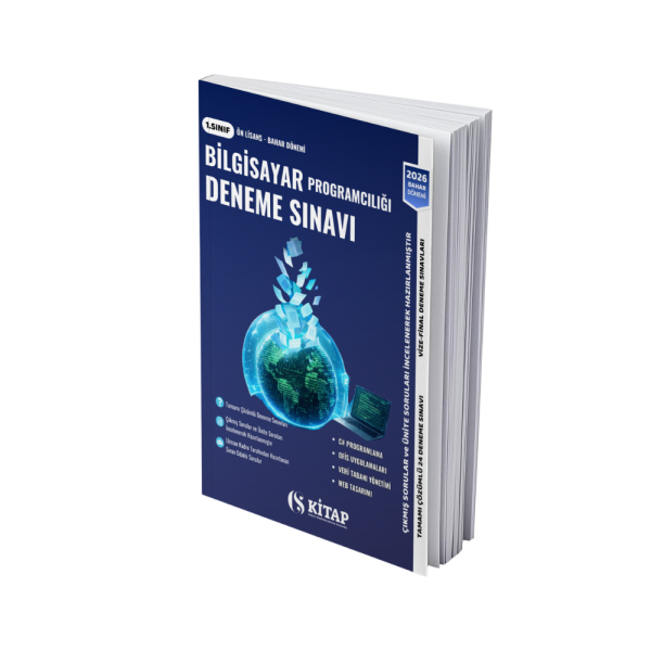 Bilgisayar Programcılığı 1.Sınıf Bahar Deneme Kitabı