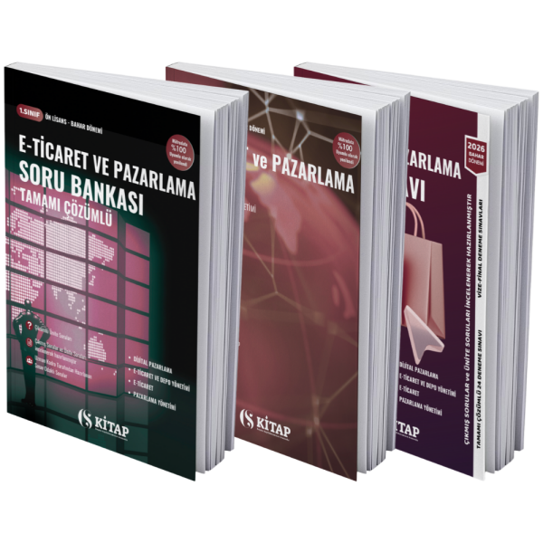 E-Ticaret ve Pazarlama 1.Sınıf Bahar ÖZEL SET