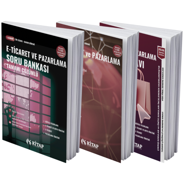 E-Ticaret ve Pazarlama 1.Sınıf Bahar ÖZEL SET