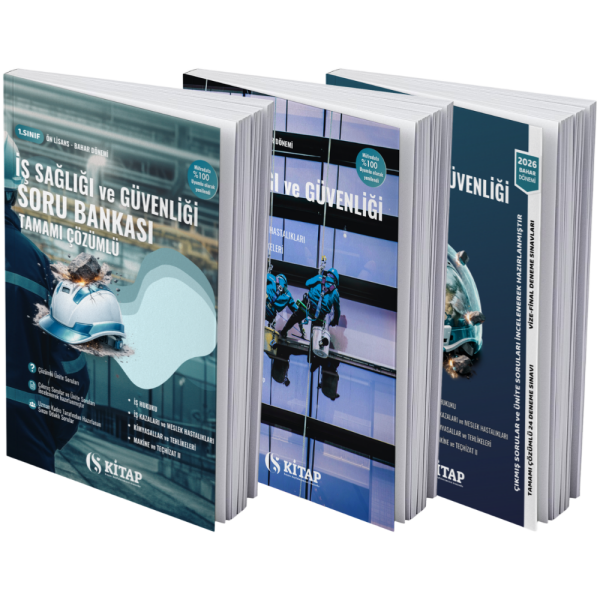 İş Sağlığı ve Güvenliği Ön Lisans 1. Sınıf Bahar ÖZEL SET