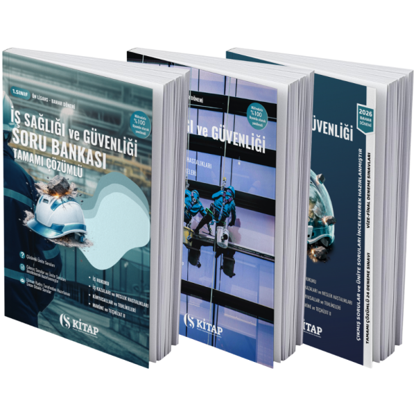 İş Sağlığı ve Güvenliği Ön Lisans 1. Sınıf Bahar ÖZEL SET